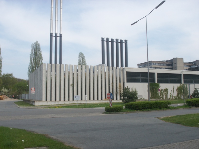 Darmstadt, Darmstadt-Ost, An den Lichtwiesen, TU Darmstadt, Blockheizkraftwerk
