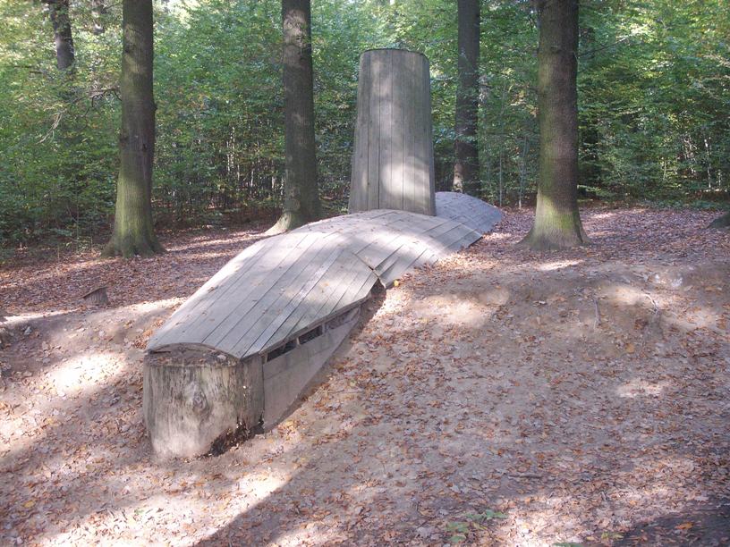 Darmstadt, Bessungen, An der Ludwigshöhe, Roger Rigorth, Standortbestimmung-Wald-U-Boot