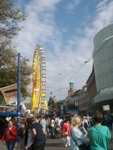 Darmstadt, Darmstadt-Mitte, Kapellplatzviertel, Riesenrad, Marktplatz, Heinerfest 2011