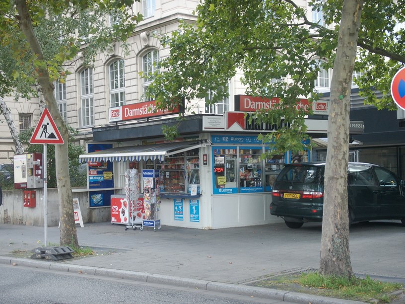 Darmstadt, Darmstadt-Mitte, Rheintor/Grafenstraße, Trinkhalle, Neckarstraße