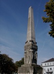 Darmstadt, Darmstadt-Mitte, St. Ludwig mit Eichbergviertel, Alice-Denkmal, Wilhelminenplatz