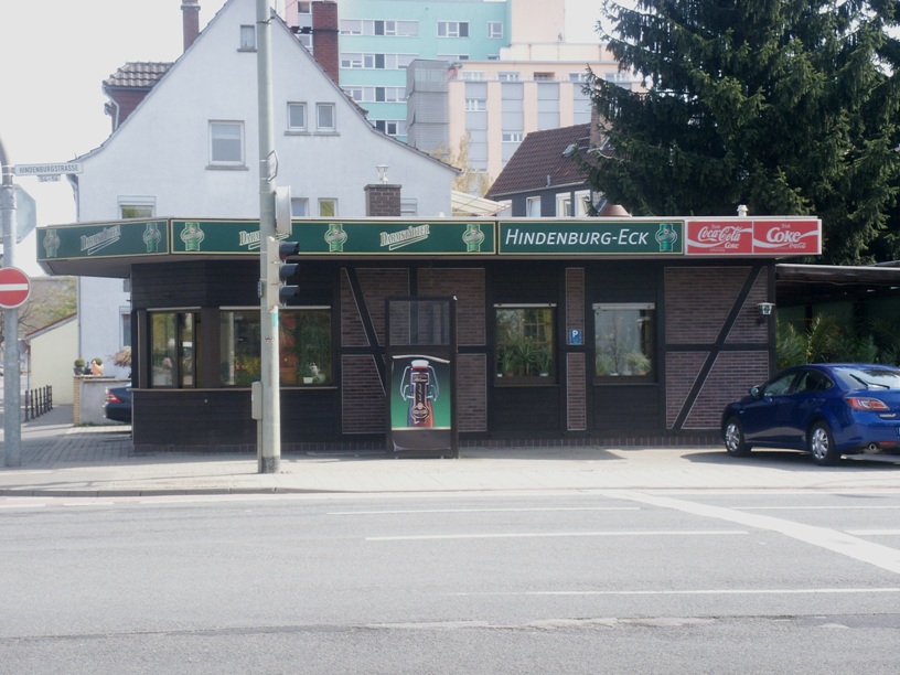 Darmstadt, Darmstadt-Mitte, St. Ludwig mit Eichbergviertel, Hindenburgstraße, Trinkhalle