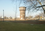 Darmstadt, Darmstadt-Nord, Pallaswiesenviertel, Wasserturm, Frankfurter Straße