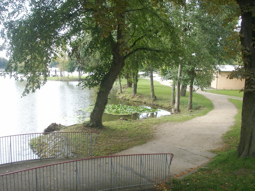 Darmstadt, Darmstadt-Ost, Woogsviertel, Großer Woog, Insel