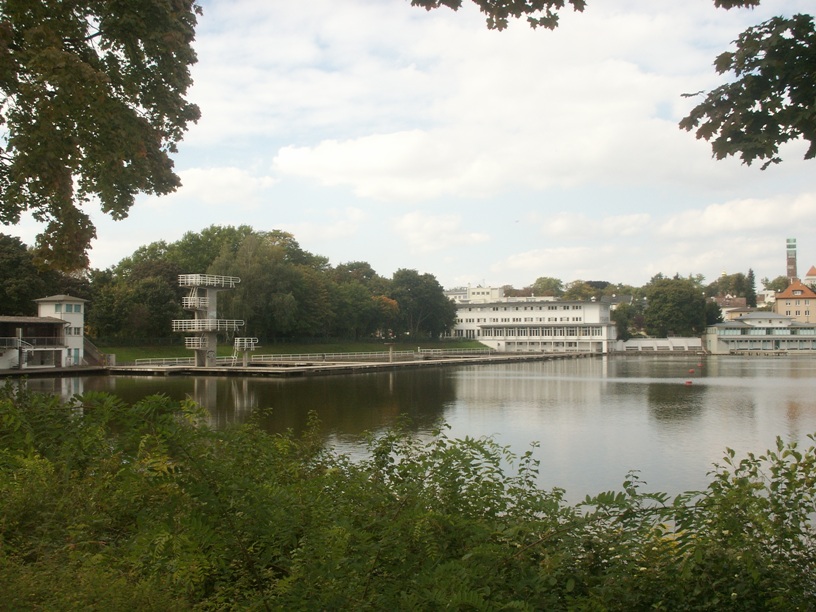 Darmstadt, Darmstadt-Ost, Woogsviertel, Großer Woog, Jugendherberge