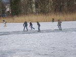 Darmstadt, Darmstadt-Ost, Woogsviertel, Großer Woog, Wintermärchen