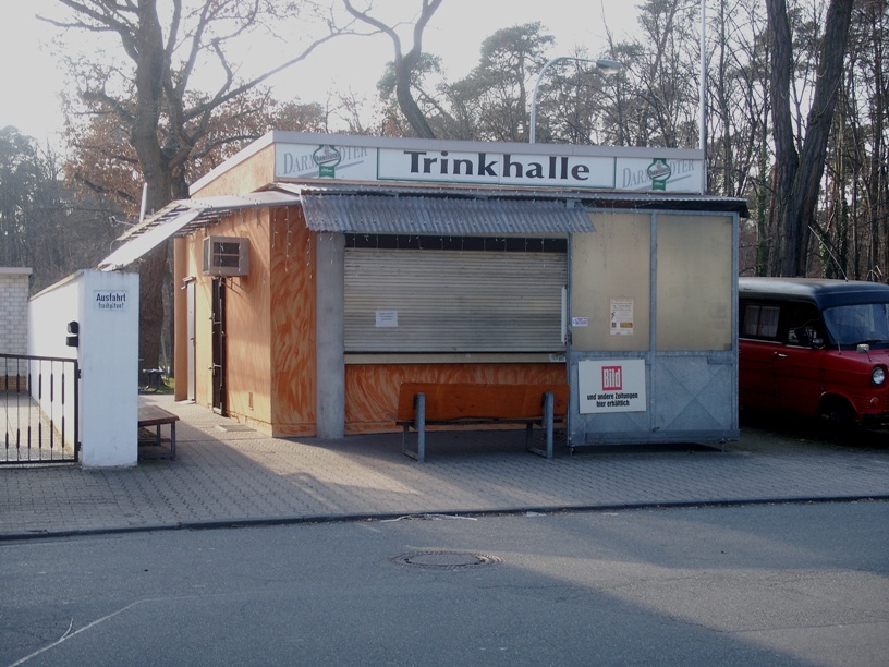 Darmstadt, Darmstadt-West, Heimstättensiedlung, Trinkhalle, Fünfkirchnerstraße