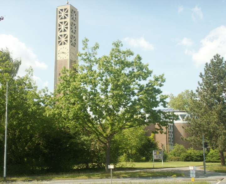 Darmstadt, Eberstadt, Villenkolonie, Christuskirche