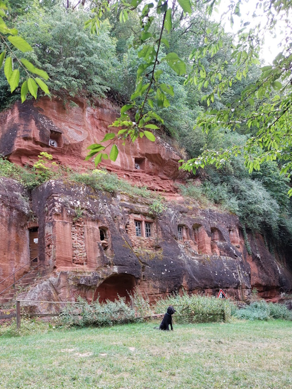 Ein Hundeleben on Tour, Urlaub, Tagesausflüge - Bretzenheim/Nahe/Rheinland-Pfalz, Felseneremitage